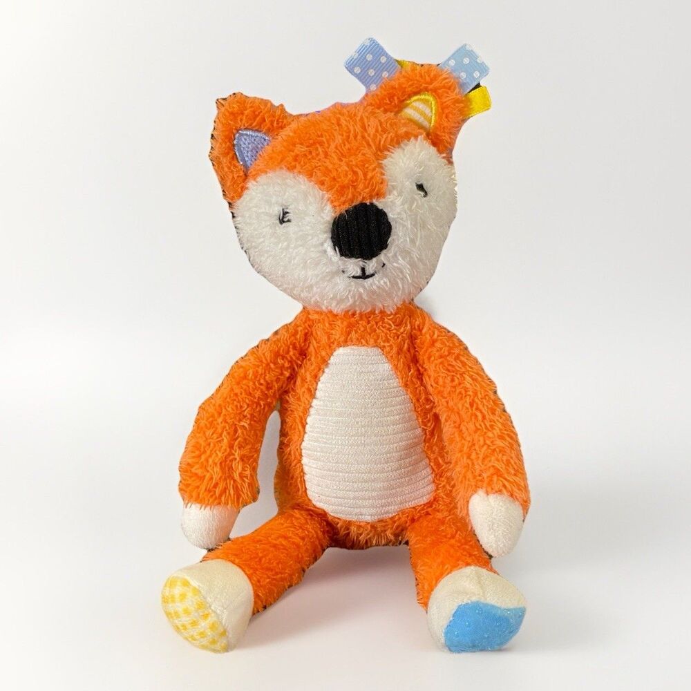 Make Believe Ideas 2021 Sensory Snuggable Plush Red Fox 10” EUC